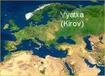 Kirov on the map